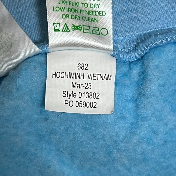 Women's Lilly Pulitzer Mallie Knit Pants Joggers Heathered Frenchie Blue Size XS - Picture 4 of 14